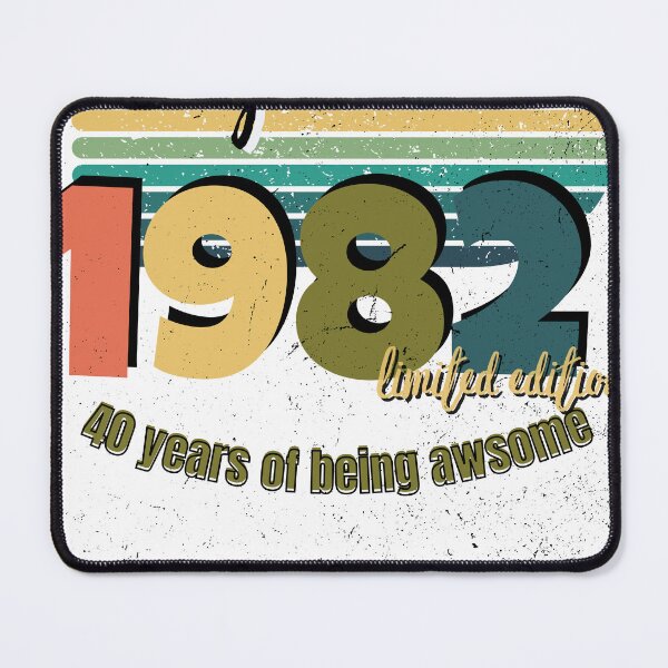 Item preview, August 1982 40 Years Of Being Awesome Limited Edition Since Old Vintage designed and sold by xbatata.