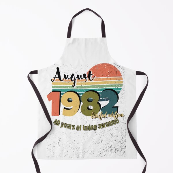 Item preview, August 1982 40 Years Of Being Awesome Limited Edition Since Old Vintage  designed and sold by xbatata.