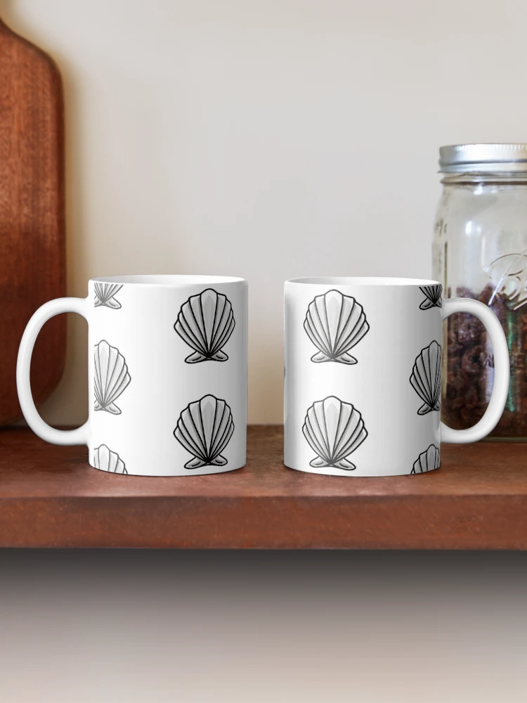 Thumbnail 2 of 6, Coffee Mug, Seashell designed and sold by Reeseworks.