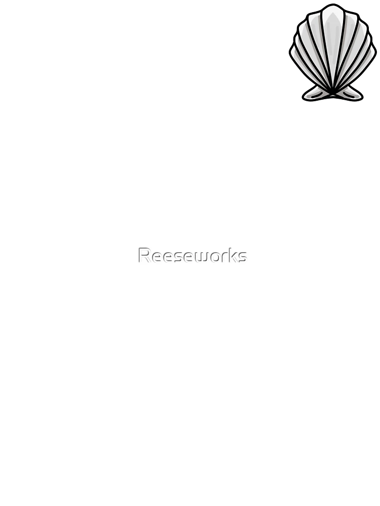 Thumbnail 7 of 7, Oversized T-Shirt, Seashell designed and sold by Reeseworks.