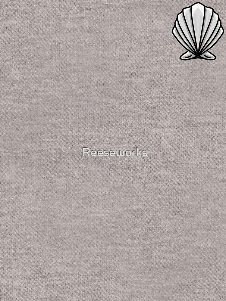 Thumbnail 6 of 6, Lightweight Hoodie, Seashell designed and sold by Reeseworks.
