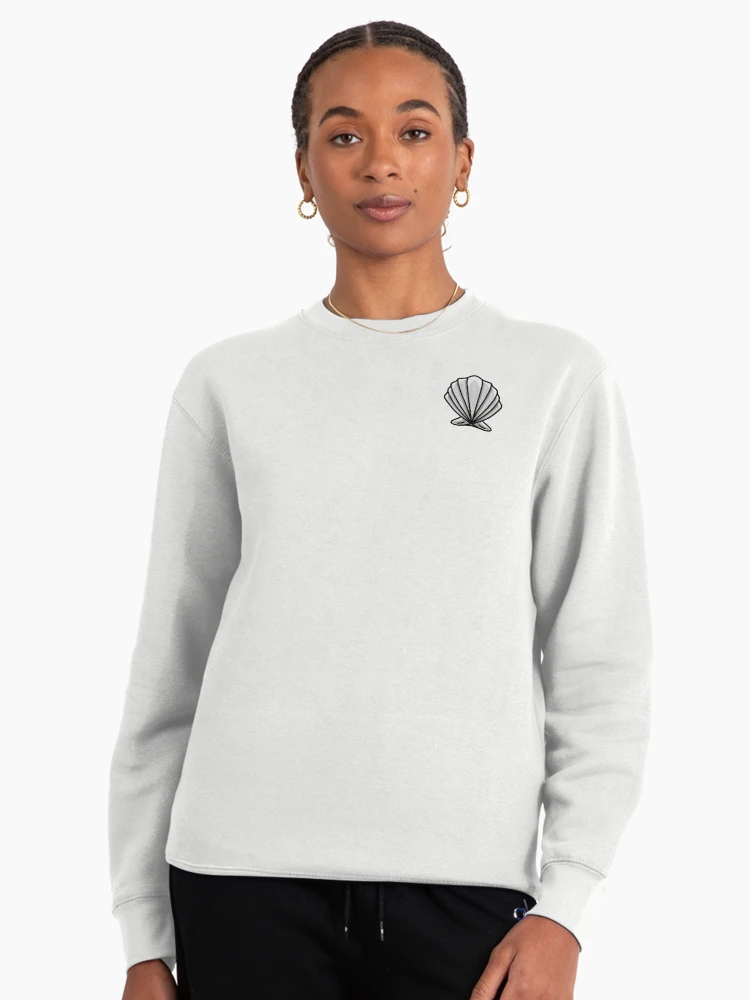 Thumbnail 3 of 6, Pullover Sweatshirt, Seashell designed and sold by Reeseworks.