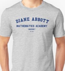 Diane Abbott Mathematics Academy luxury Unisex T-Shirt
