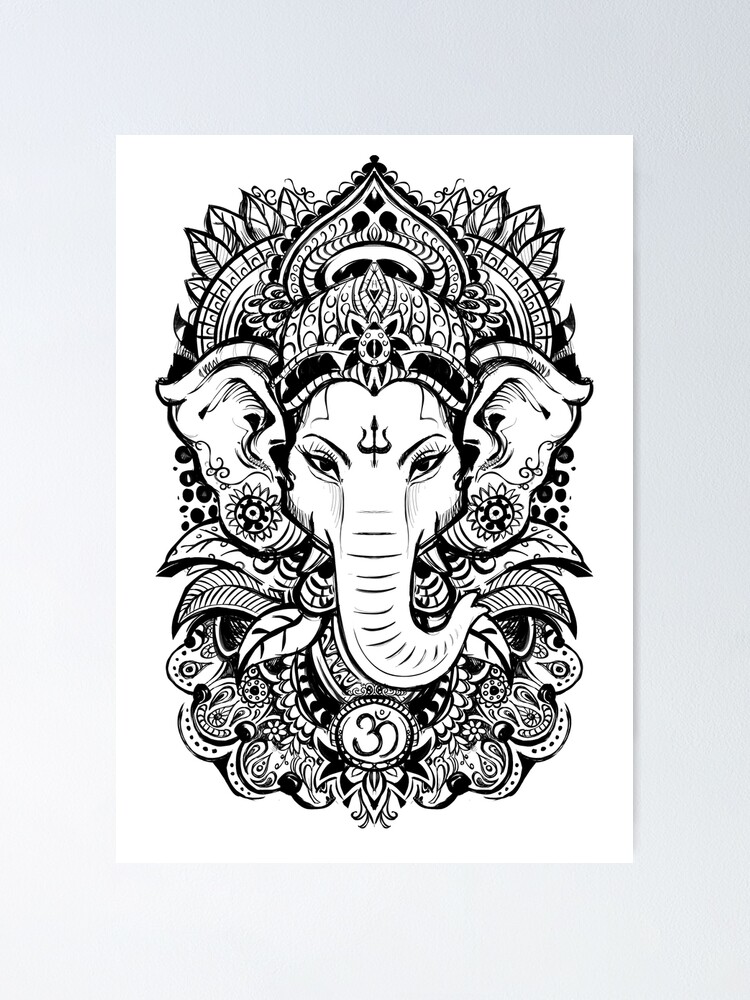 Ganesha tattoo by Tymur Denysenko | Post 17009
