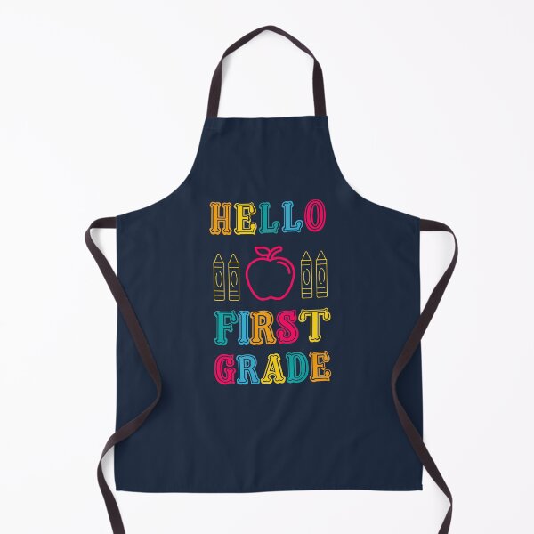 Item preview, Back to School Hello First grade | Back to School Hello First Grade | Hello 1st Grade |  goodbye kindergarten   | Back to School First grade teacher | first day of school first grade teacher designed and sold by Saffire6.
