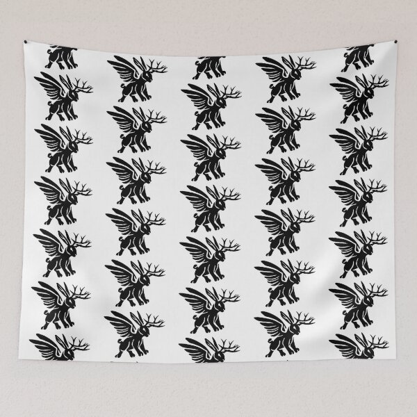 Item preview, Black Wolpertinger Emblem designed and sold by Nealoc.