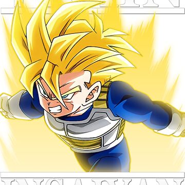 Train Insaiyan Super Saiyan Future Trunks saiyan armor Sticker