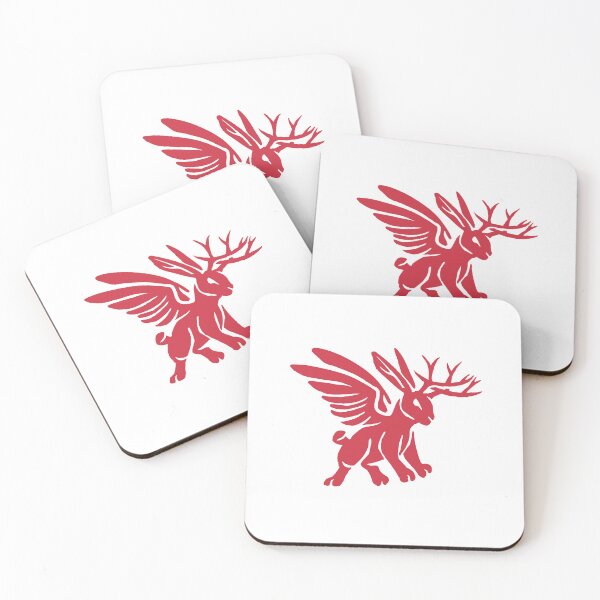 Item preview, Red Wolpertinger Emblem designed and sold by Nealoc.