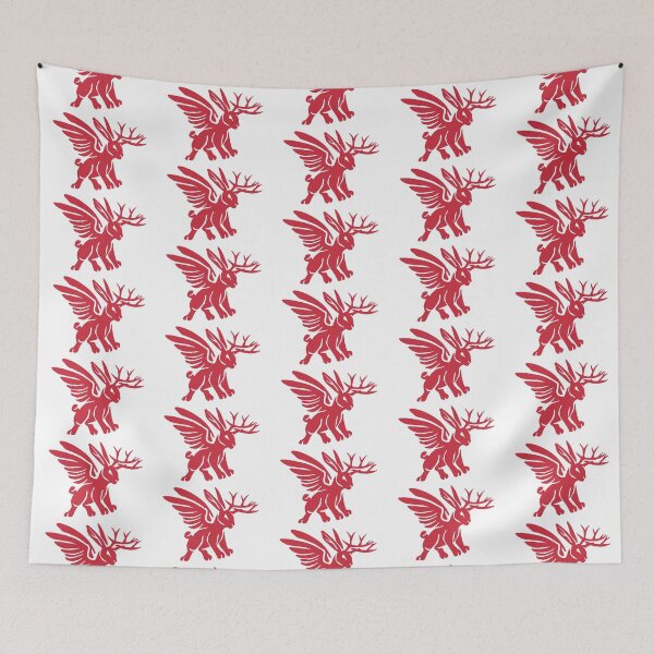 Item preview, Red Wolpertinger Emblem designed and sold by Nealoc.