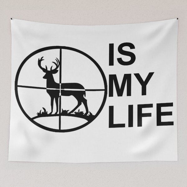 Item preview, DEER HUNTING IS MY LIFE designed and sold by CalliopeSt.