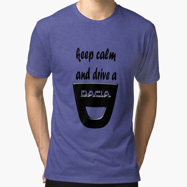 ''Dacia'' behält Caml und fährt einen DACIA Vintage T-Shirt