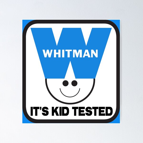 Item preview, Whitman, It's Kid Tested designed and sold by TeeArcade84.