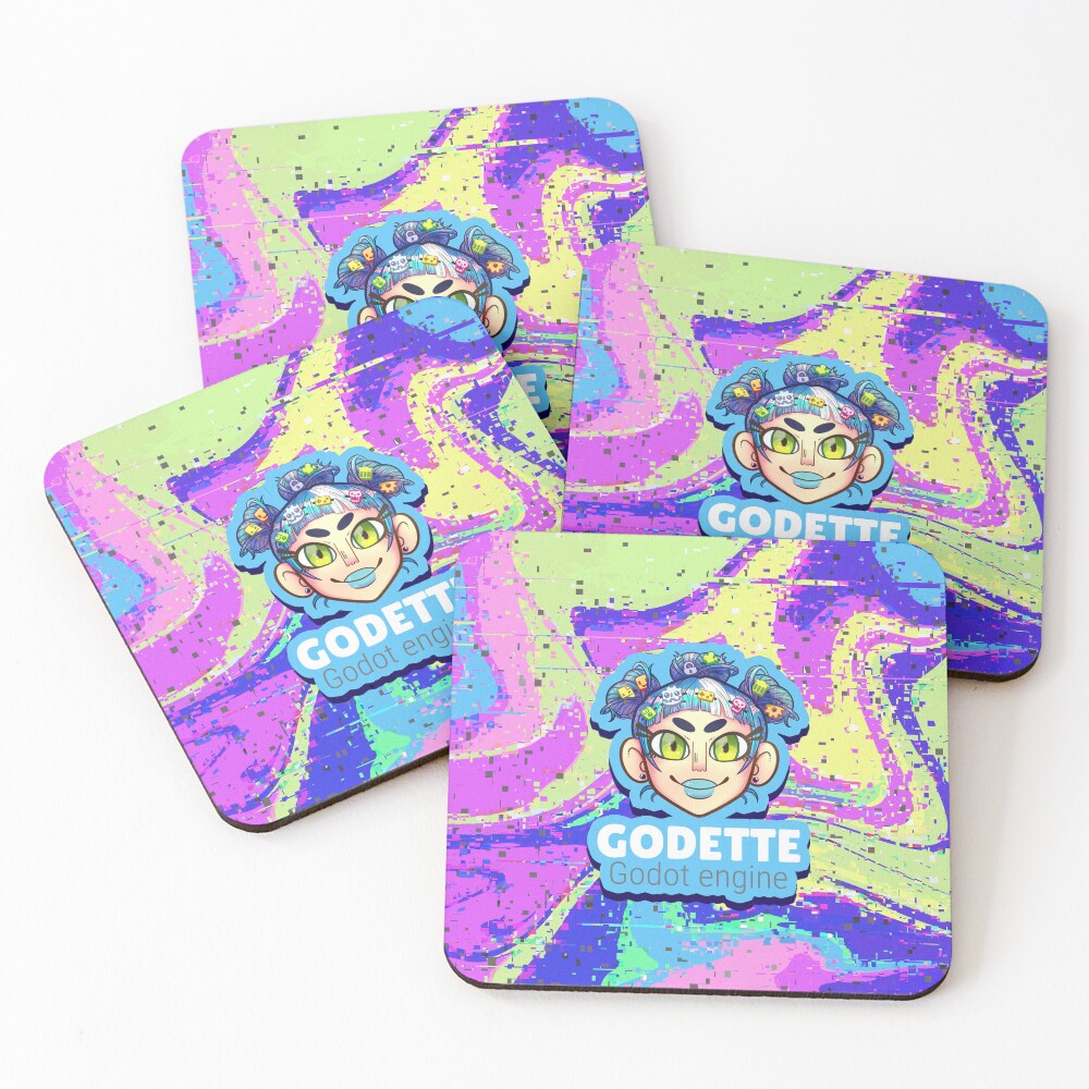 Item preview, Coasters (Set of 4) designed and sold by RafaLagoon.