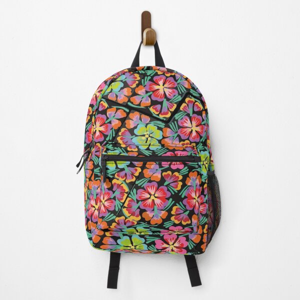 Item preview, Mexican flower market background colorful bold psychedelic interior decoration designed and sold by T-Mex.