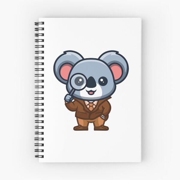 Item preview, Koala Detective Cute Cartoon designed and sold by GumregaStudio.