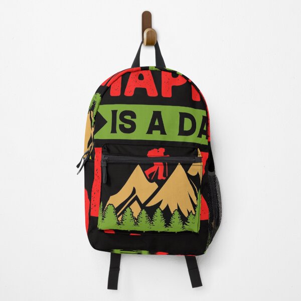 Item preview, Happiness is a day spent hiking. designed and sold by tabykid.