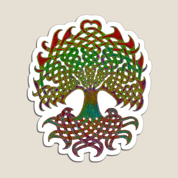 Celtic Knot Tree of Life Magnet
