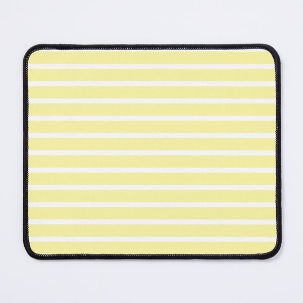 Item preview, Light Yellow And White Horizontal Stripes designed and sold by burbankdesigns.