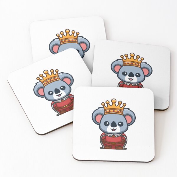Item preview, Koala King Cute Cartoon designed and sold by GumregaStudio.