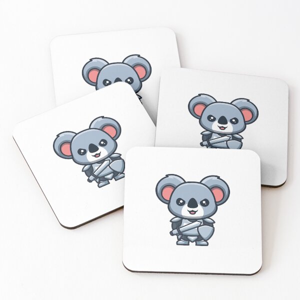 Item preview, Koala Knight Cute Cartoon designed and sold by GumregaStudio.