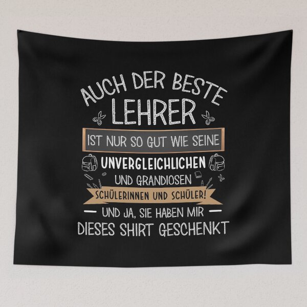 Item preview, Bester Lehrer Geschenk Schule Schüler Klassenlehrer Lehrerin designed and sold by Lenny Stahl.