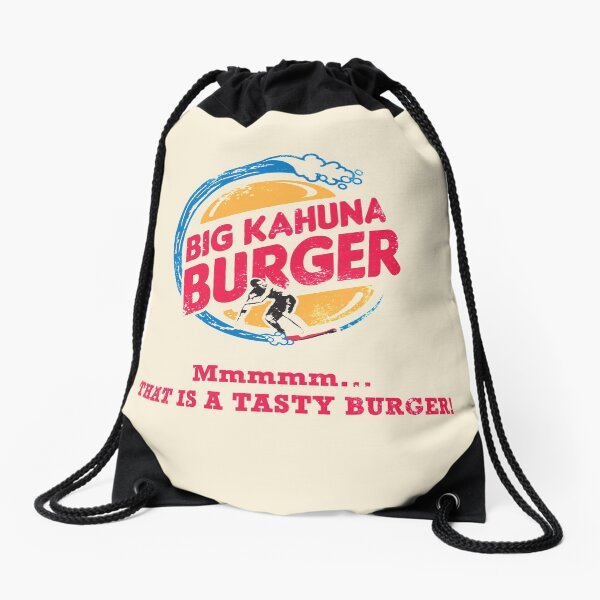 Big Kahuna Burger Drawstring Bag