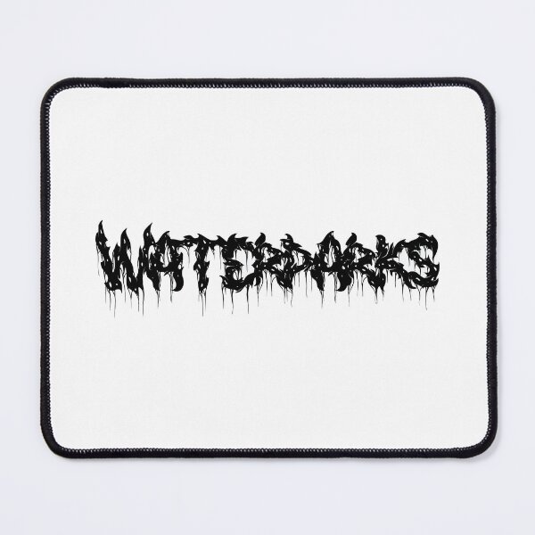 Item preview, Waterparks Metal Band Logo designed and sold by SarahLovesBands.