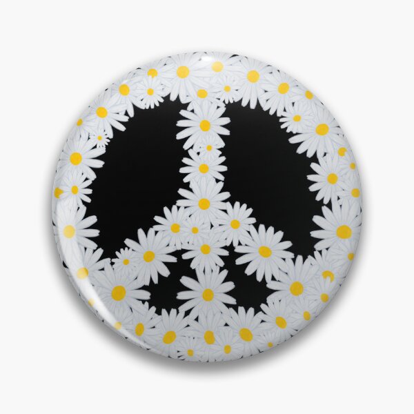 Item preview, The daisy peace sign designed and sold by SibMa.