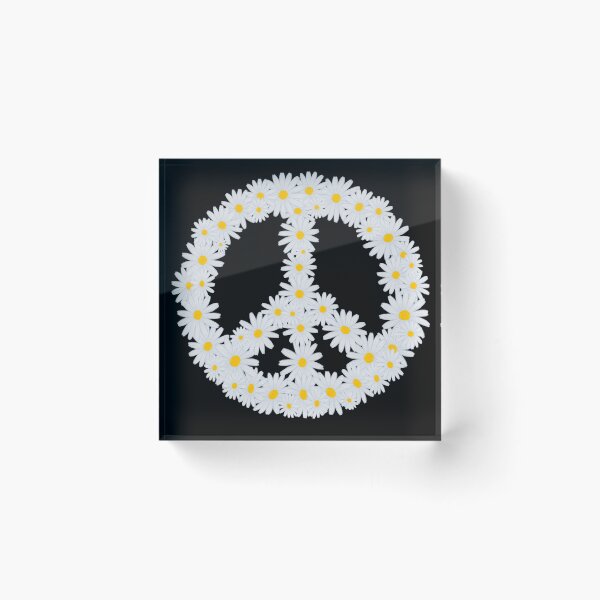 Item preview, The daisy peace sign designed and sold by SibMa.