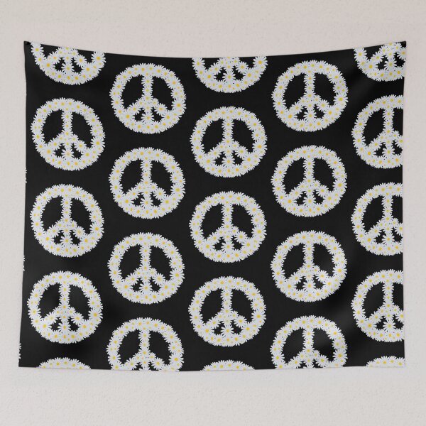 Item preview, The daisy peace sign designed and sold by SibMa.