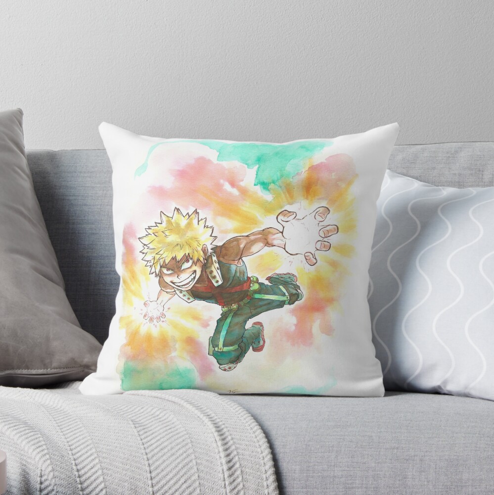 bakugo plush pillow