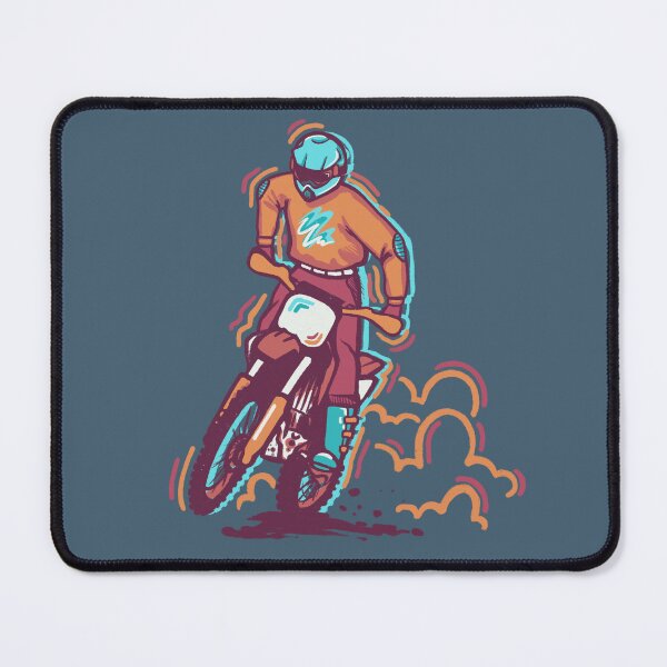 Item preview, Retro Dirtbiker designed and sold by ShyIguana.