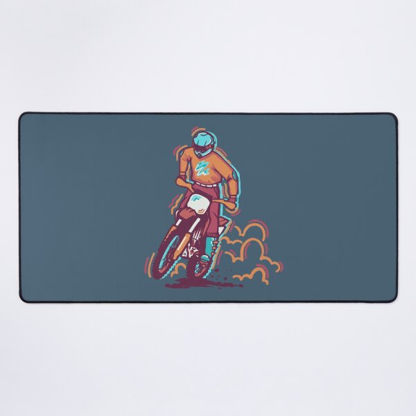 Item preview, Retro Dirtbiker designed and sold by ShyIguana.