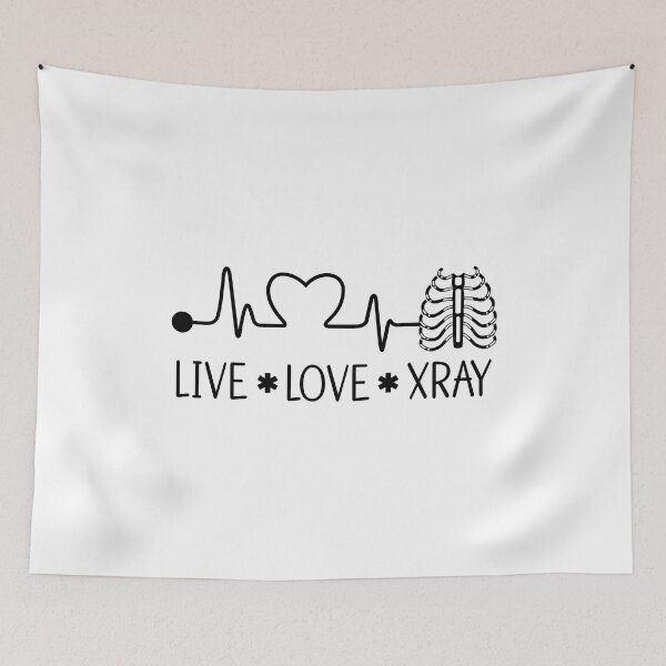 Item preview, Live Love Xray Radiologist Radiology Technician designed and sold by tshirtconcepts.