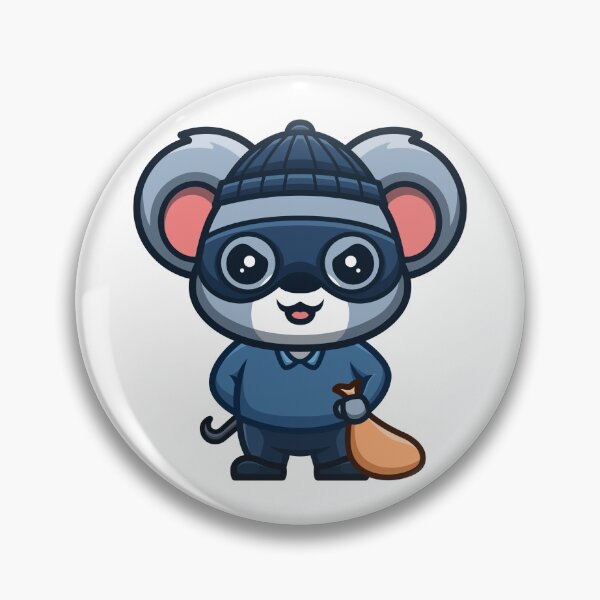 Item preview, Koala Thief Cute Cartoon designed and sold by GumregaStudio.