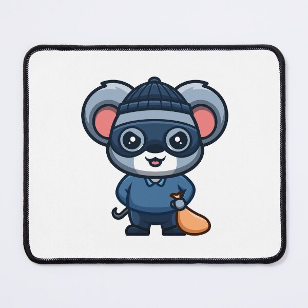 Item preview, Koala Thief Cute Cartoon designed and sold by GumregaStudio.