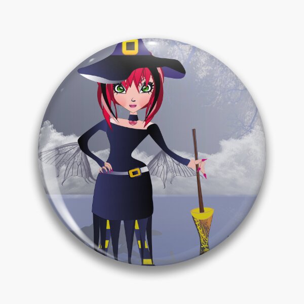 Item preview, Sassy witch designed and sold by Sonia Jones Art.