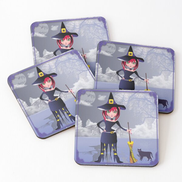 Item preview, Sassy witch designed and sold by Sonia Jones Art.