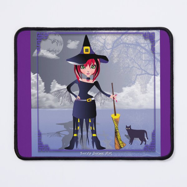 Item preview, Sassy witch designed and sold by Sonia Jones Art.