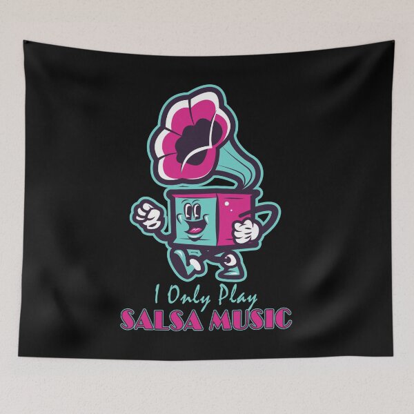Item preview, I Only Play Salsa Music designed and sold by Dubbra.