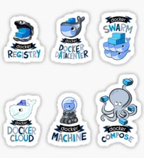 docker set 2 Sticker