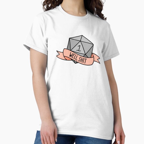 Item preview, D20 - Well, Shit designed and sold by Kimberly Sterling.