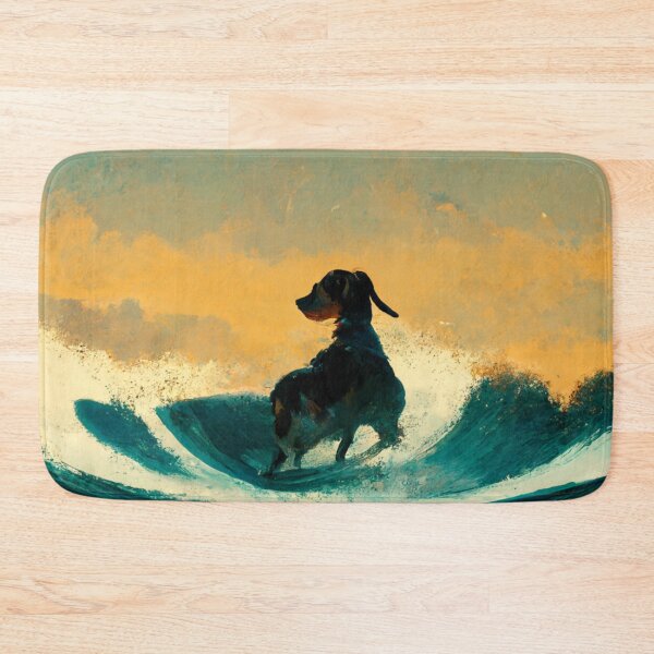 Item preview, Dramatic Beach Dachshund designed and sold by MilesJager.