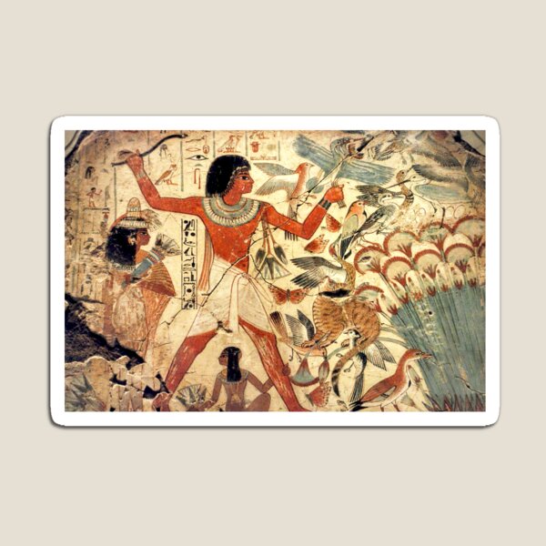 Item preview, Ancient Egyptian Couple Hunting designed and sold by Curtis Ryan Woodside Productions.