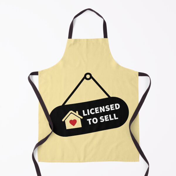 Item preview, Licensed To Sell BLACK/ONYX Real Estate Agent Realtor housing market house home designed and sold by to-esu.