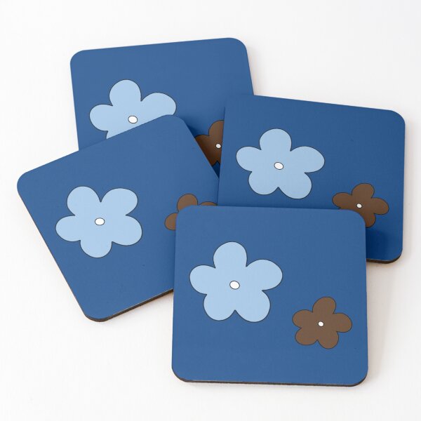 Item preview, Tufts University Flowers- Cute Tufts Blue and Brown Daisies    designed and sold by soniagreen886.