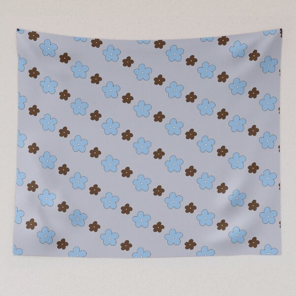 Item preview, Tufts University Flowers- Cute Tufts Blue and Brown Daisies    designed and sold by soniagreen886.