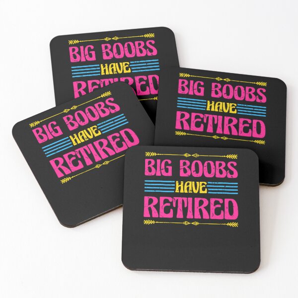 Item preview, Big Boobs Have Retired Breast Reduction Mammaplasty Funny designed and sold by Sinful Charm.