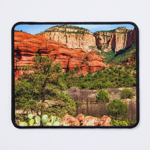 Item preview, Arizona image red rocks and cacti designed and sold by Thomas Dossman.