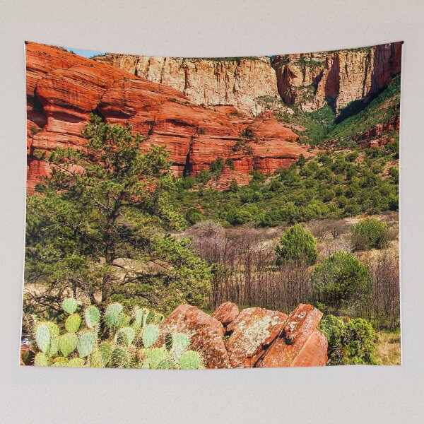 Item preview, Arizona image red rocks and cacti designed and sold by Thomas Dossman.